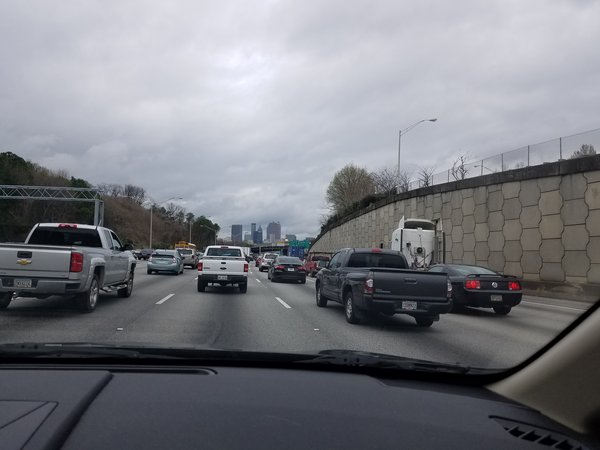 downtown driving